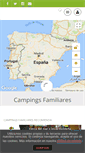 Mobile Screenshot of campingsfamiliares.com